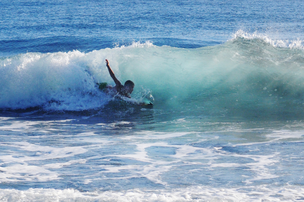 Ford Stallsmith (age 13), Waipi'o Valley / photo: Sally Lundburg